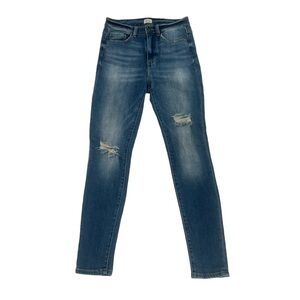 Sneak Peek High Rise Distressed Skinny Jeans Size 3 Women’s